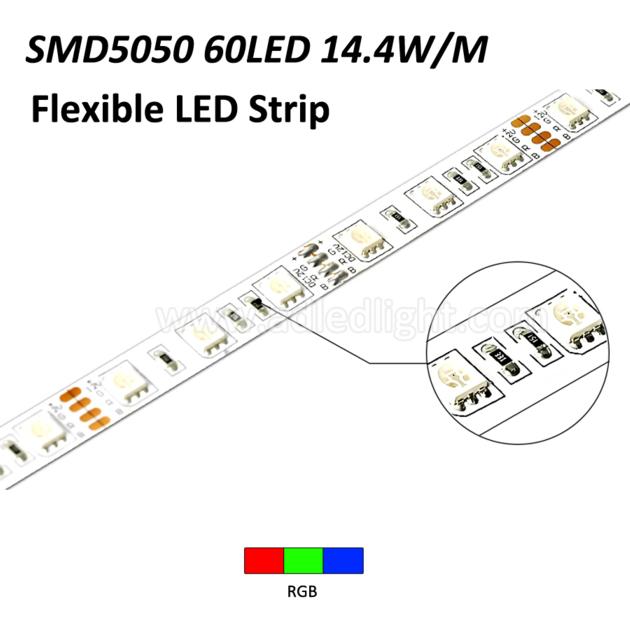 5M 300 LED RGB Strip Light 3528 5050 SMD Flexible 44key Remote 12V Power US