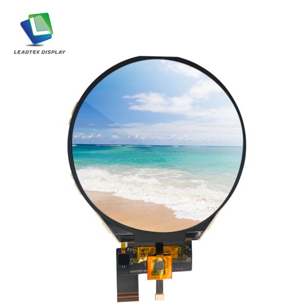 ROUND LCD DISPLAY PANEL SCREEN