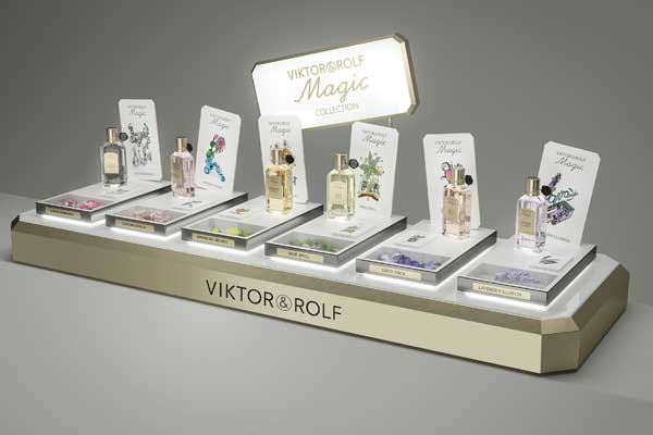 Leadshow Perfume Display Stand Showcase For