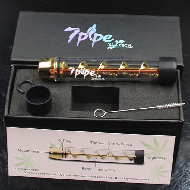 High Quality Twisty Glass Blunt Pipe