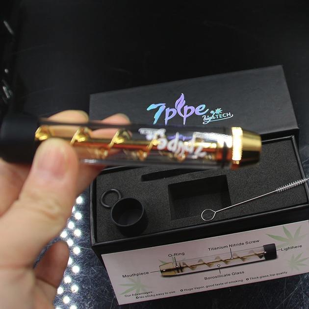 High Quality Twisty Glass Blunt Pipe