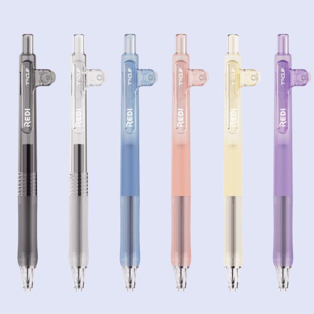 Back To School Stationary Wholesale Price 0.5mm Gel Pen Custom Logo Retractable Black Gel Ink Pen Re