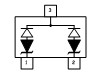 ULC03DT3	lighting protection,esd protection, low capacitance