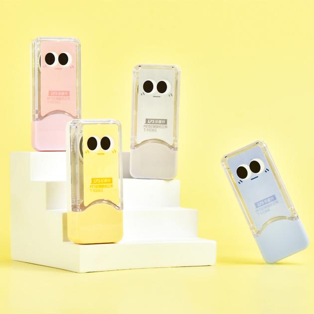 Top Manufacturer School Student Stationery White Corrective Tape Cute Cartoon Mini Size 6M Correctio