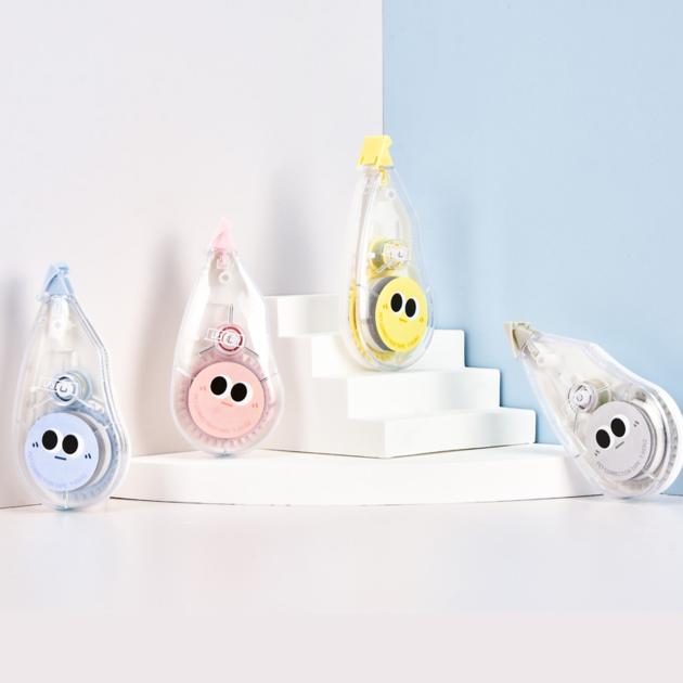 Cartoon Big Eyes Correction Roller Cute For Students High Quality Custom Correction Tape 12M
