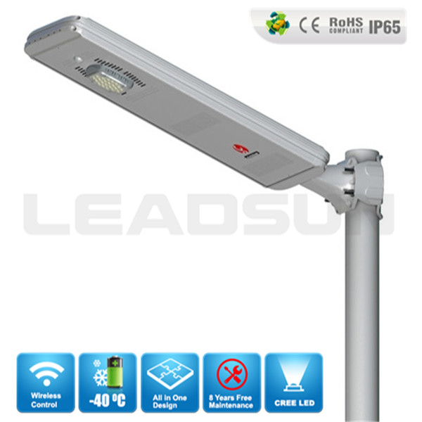 3 Year Warranty Outdoor All In One Waterproof Solar Led Street Lights