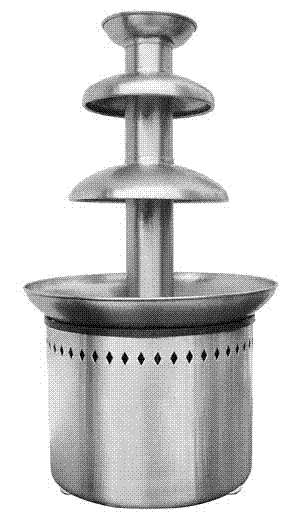 chocolate fountain ANT-7450