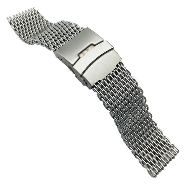 Shark Mesh Watch Band In 304