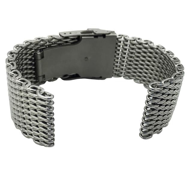 Shark Mesh Watch Band In 304