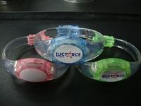LED flashing bracelet, glowing wristband
