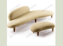 Freeform Sofa And Ottoman