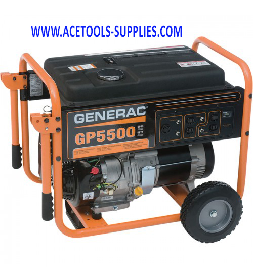Portable Generator Generac GP5500 6875 Surge