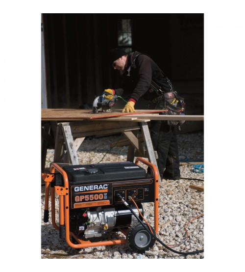 Portable Generator Generac GP5500 6875 Surge