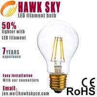 Factory directly price E27 6000k led light filament wholesaler