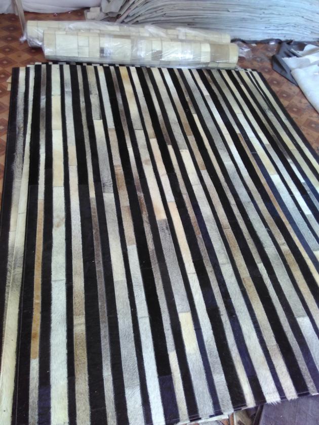 Leather Carpet Rugs Cowhide Rugs Patchwork