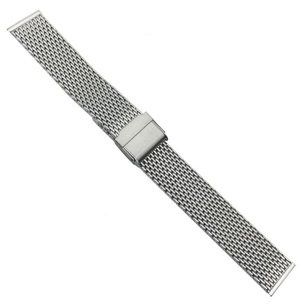 Mesh Watch Band In Stainless Steel