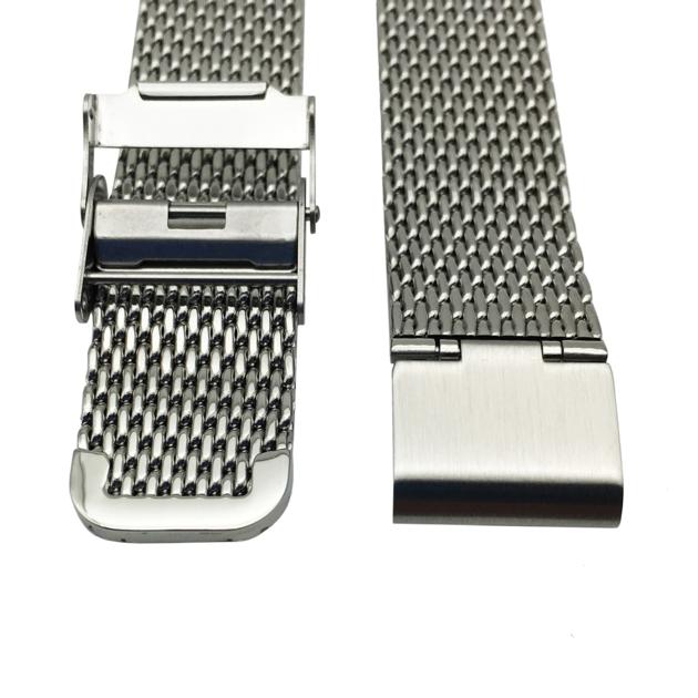 Mesh Watch Band In Stainless Steel