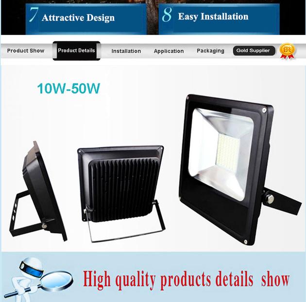 New Design Ultrathin Led Flood Light