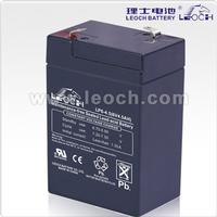 LEOCH VRLA Battery With 6V Voltage And 4.5AH Capacity