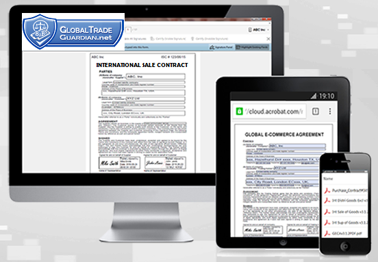e-Contract Template for International B2B Sale  of Goods