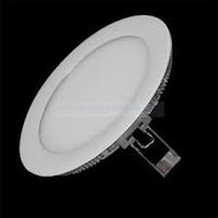 Round Dia240mm nature white LED Panel Light 12W with DALI dimmable & Emergency 