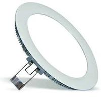 18W round Dia240mm LED Panel Light natural white with DALI dimmable & Emergency 