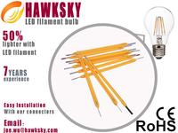factory direct sell MOQ pcs/100 led filament bulb factory