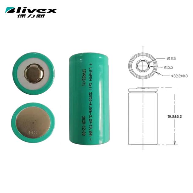 3 2V 6000mAh LiFePO4 Lithium Iron
