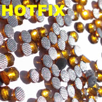 double facets hotfix rhinestones (two cuts)