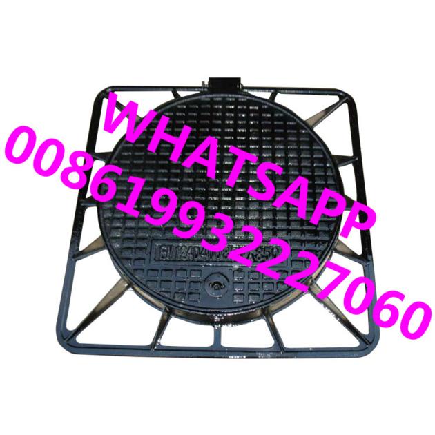 European EN124 Standard Ductile Iron Manhole