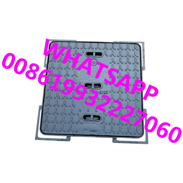 Heavy Duty Ductile Iron Manhole Cover D400 for south africa 