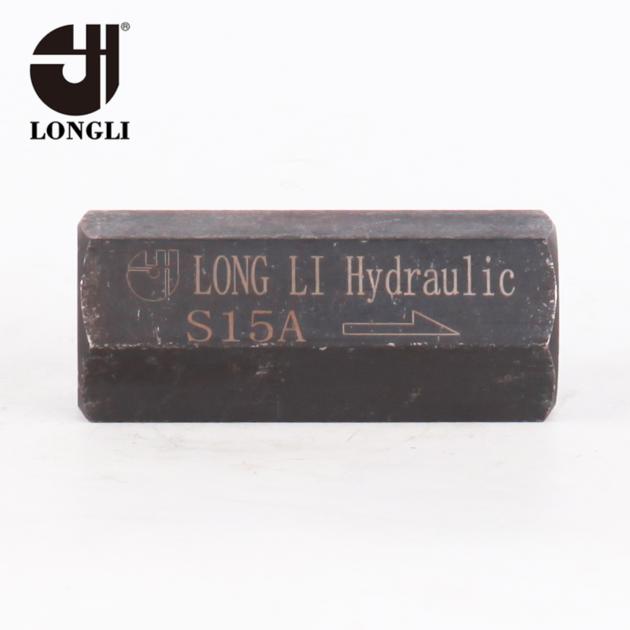 S15A Rexroth Type Hydraulic High Pressure Check Thread Valve