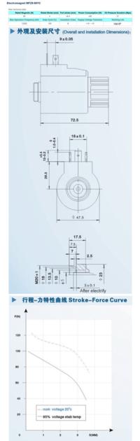 MFZ9 90YC Small Powerful Electromagnet For