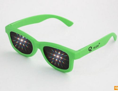 Popular diffraction glasses fireworks glasses