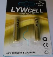 Eco-friendly AAA Alkaline Dry Battery with 1.5V Nominal Voltage, CE-/RoHS-approved