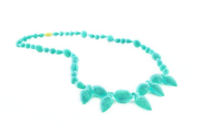 Custom design fashion soft baby silicone teething necklace/accessories