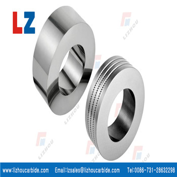 Stands of finishing tungsten carbide rolling mills