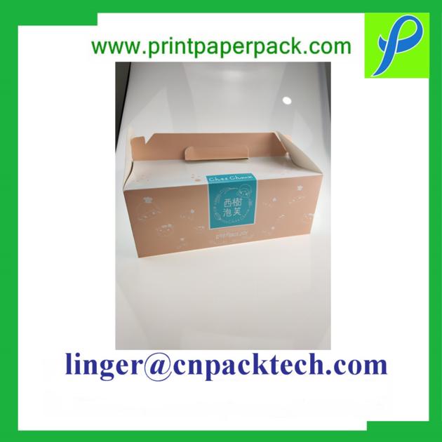 High Quality Foldable Color Cake Customized Paper Cardboard Gift Box