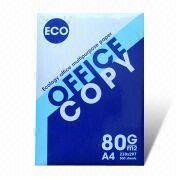 A4 Office Paper with 70 75 and 80g Substance, Made of 100% Wood Pulp