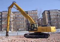 excavator demolition boom 