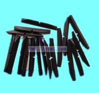 MPM presses roll bar unidirectional blade wiping mechanism