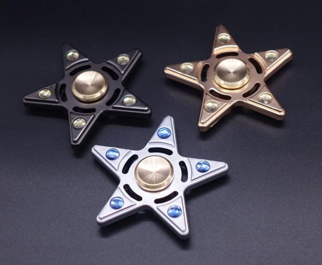 New Fidget Spinner Five Pointed Star