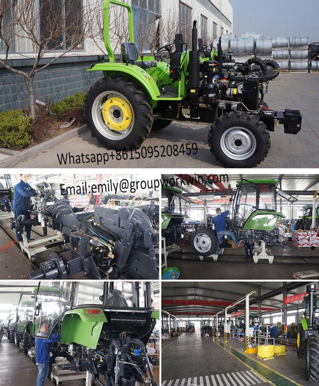 Small Agriculture Machinery 55HP 4WD Tractor