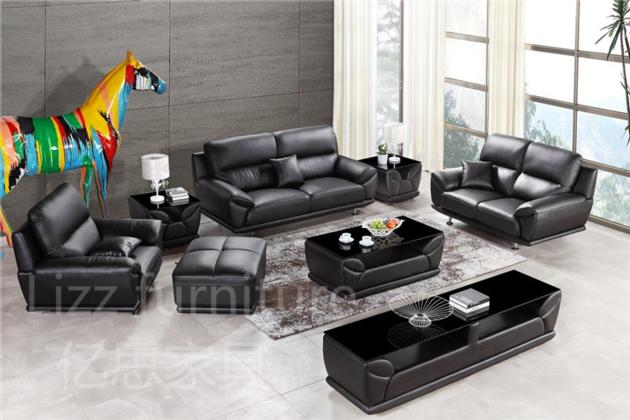 2017 China Lizz Italian Leather Sofa for Living Room