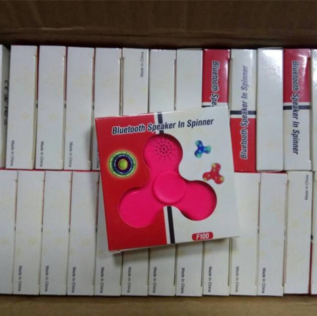 Plastic Gift Toy LED Finger Spinner