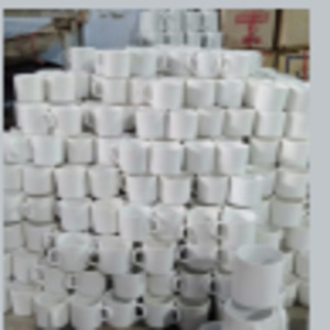 Plain White 6 Oz Ceramic Stoneware