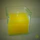glass candle