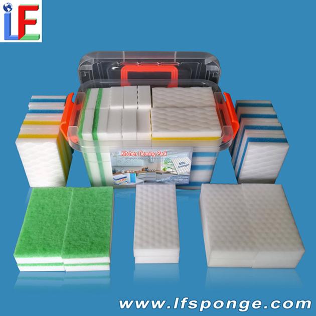 Kitchen cleaning melamine pack wholesale from lfsponge