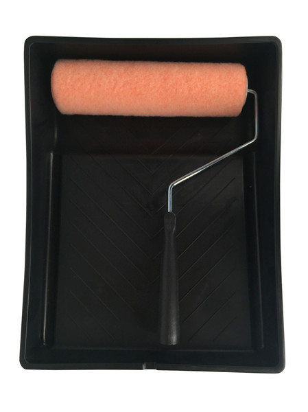 9" High quality Decorative tools 3pc Painting tools tray set / roller kit