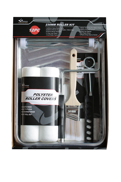 High quality professional 12pc Painting tray set /roller kit